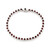 Mozambique Garnet Silver Bracelet
