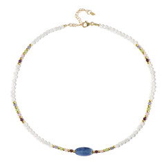 Collier en argent et Kyanite (Riya)