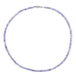 Collana in argento con Tanzanite