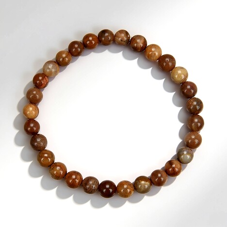 Bracciale con Legno Fossile