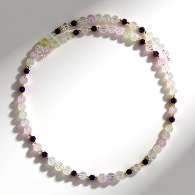 Collar al cuello en acero con Cuncita de Brasil (Riya)