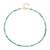 Collar en plata con Esmeralda de Brasil