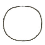 Pyrit-Silberhalskette