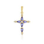 Ciondolo in argento con Tanzanite