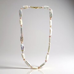 Collana in argento con Perla Keshi