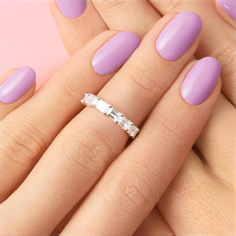 Bague en argent et Zircon