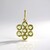 Ciondolo in oro con Peridoto