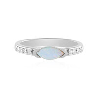Australian Opal Silver Ring