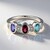 Anello in argento con Tanzanite (Adela Silber)