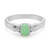 Imperial Chrysoprase Silver Ring