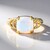Anello in oro con Opale di Welo (de Melo)