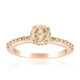 Gouden ring met een VS1 Argyle-Rose de France-Diamant (Annette)