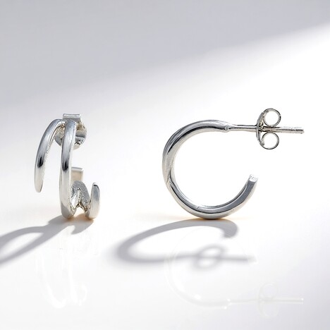 Orecchini in argento (Joias do Paraíso)