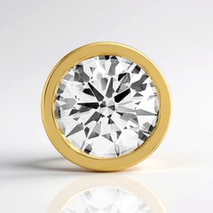Ciondolo in oro con Diamante VVS2 (G)