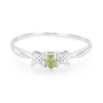 Kupfer-Turmalin-Silberring