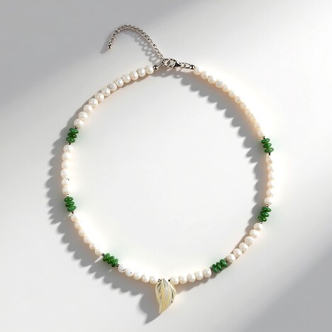 Collana in argento con Madreperla