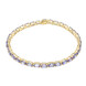 Bracelet en or et Tanzanite AAA