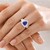 Bague en or et Tanzanite AAA (CIRARI)