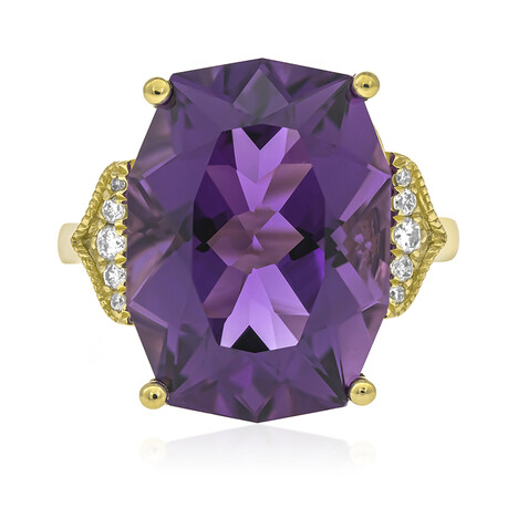 Amethyst-Goldring