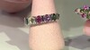 Anillo en plata con Turmalina rosa de Brasil (Pallanova)