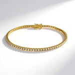 Bracciale in oro con Diamante SI2 (H) (CIRARI)