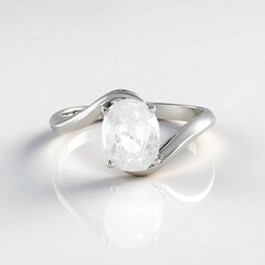 Anello in argento con Zircone