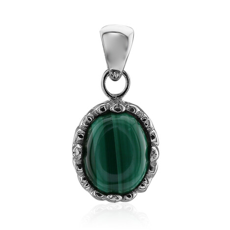 Ciondolo in argento con Malachite (Art of Nature)