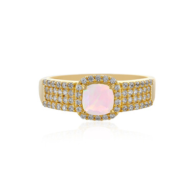 Anello in argento con Opale di Welo