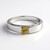 Bague en argent et Zircon jaune