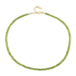 Collier en argent et Péridot