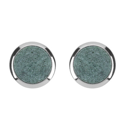 Orecchini in argento con Fuchsite (dagen)