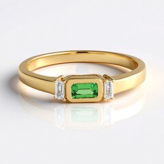 Anello in argento con Lemshuku Tsavorite