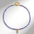 Collana in argento con Tanzanite