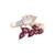 Anello in argento con Morganite