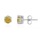 Orecchini in argento con Scapolite