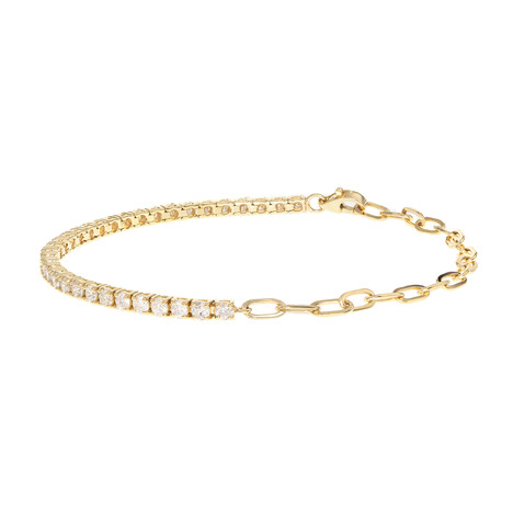 Bracciale in oro con Diamante SI1 (H) (CIRARI)