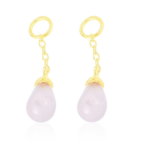 Ciondolo in argento con Quarzo Rosa (Maigold Kreativ)