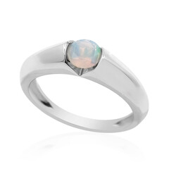Anello in argento con Opale di Welo