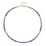 Uruguay-Amethyst-Silberhalskette