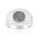 Bague en argent et Météorite d'Alétaï