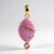 Ciondolo in argento con Cobalto Calcite (Bali Barong)
