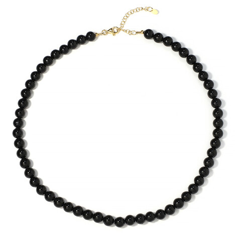 Collana in argento con Tormalina Nera