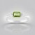 Anello in argento con Peridoto