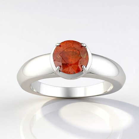 Anello in argento con Sfalerite (de Melo Essence)