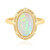 Anello in oro con Opale di Welo (La Revelle)