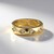 Anello in oro con Diamante Champagne I2 (de Melo)