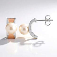 Orecchini in argento con Perla Akoya