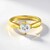 Anello in argento con Zircone