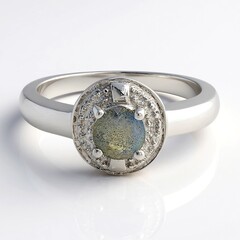 Anello in argento con Spectrolite
