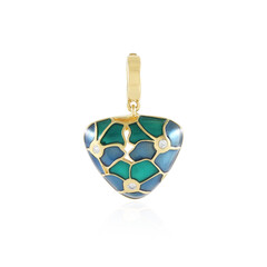 Zircon Silver Pendant (Adela Silber)